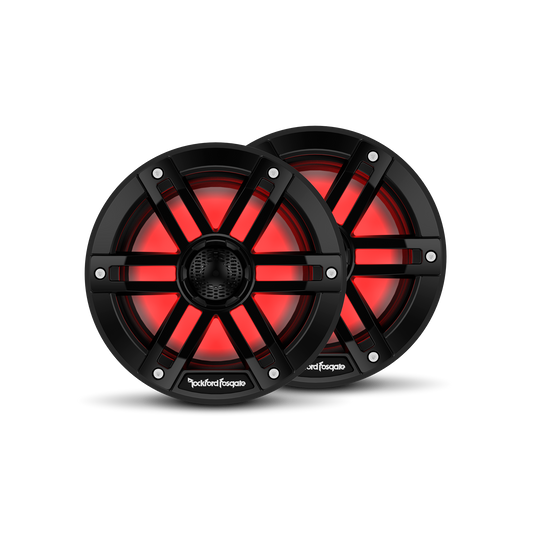 Parlante coaxial  6.5" negra marina