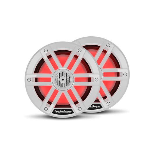 Parlante Coaxial 6.5"  blanca marina